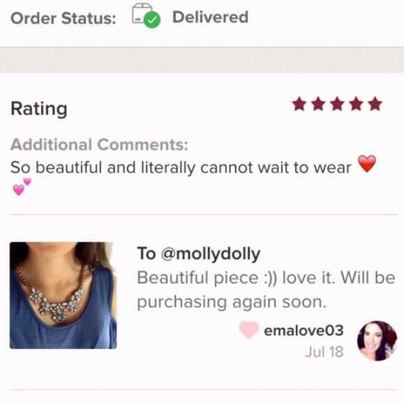 CRYSTAL FLORAL GOLD TONED STATEMENT NECKLACE CLEAR - Picture 4 of 4