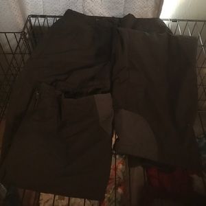 White Sierra snow pants