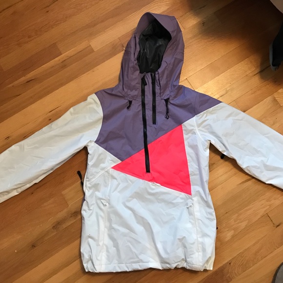 quarter zip snowboard jacket