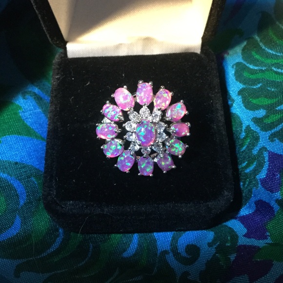 Gem & Mineral Jewelry - Luscious Pink Opal Ring
