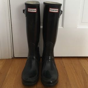 Hunter Women's Original Talk Gloss Rain Boots