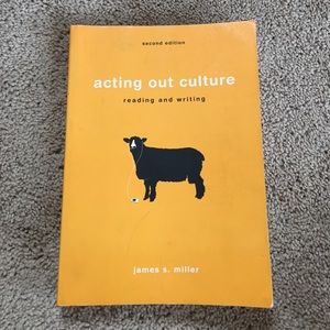 Acting Out Culture Textbook