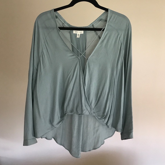 Urban Outfitters Tops - URBAN OUTFITTERS Mayfair Plunge Surplus Top