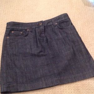 J Crew denim skirt