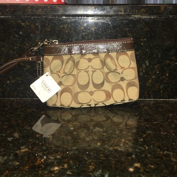 Authentic Coach wristlet