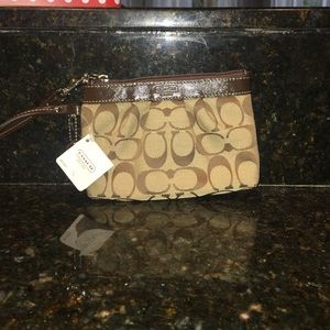 Authentic Coach wristlet