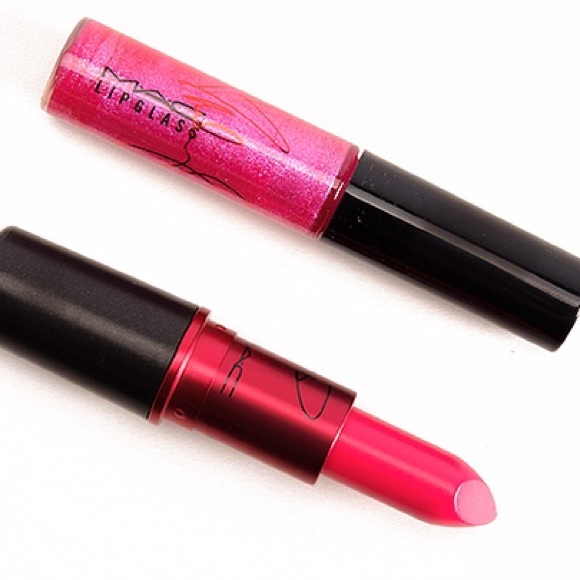 MAC Viva Glam Miley Cyrus Lipstick and Lipglass