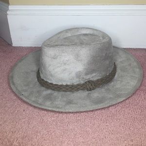 Suede Fedora