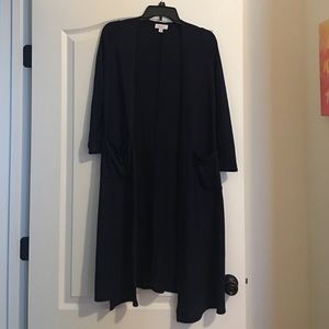 LuLaRoe NAVY Sarah Cardigan
