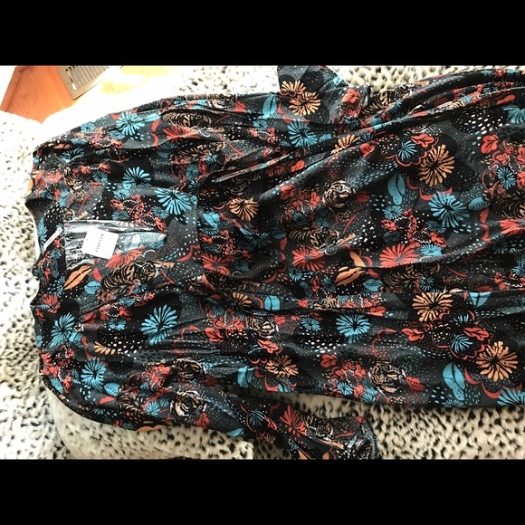 NWT Wild Laurel Maxi Dress Jungle Combo XS - Picture 4 of 4