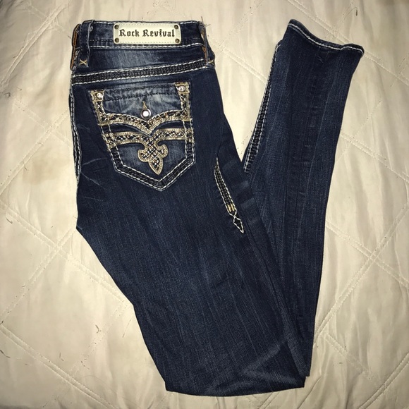 Women's size 31 rock revival skinny jeans
