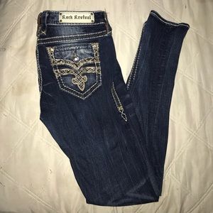 Women's size 31 rock revival skinny jeans