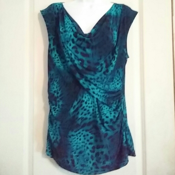Cheetah Print Blouse