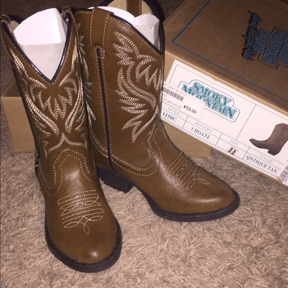 Smoky Mountain cowboy boots kids