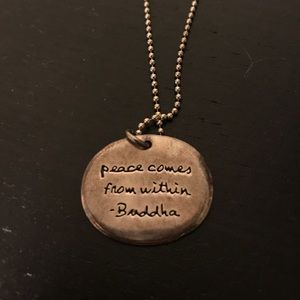 Sterling silver necklace