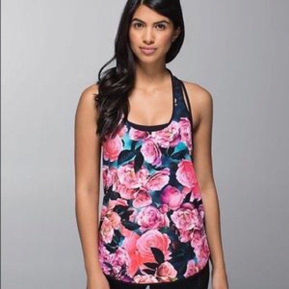 Lululemon Rose Garden Tank