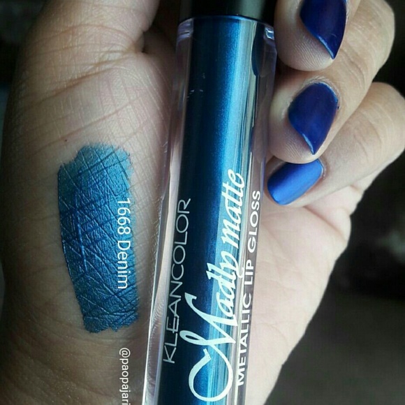 Denim metallic matte lipgloss - Picture 2 of 3