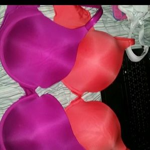 Two bras