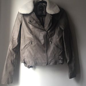 Pleather jacket