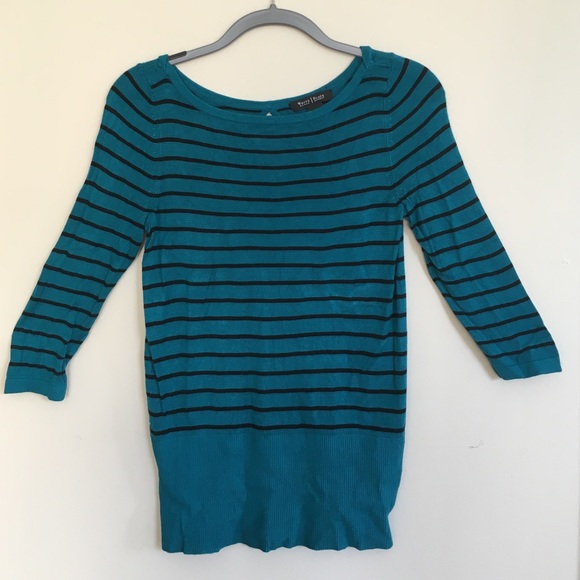 White House Black Market Boatneck Sweater