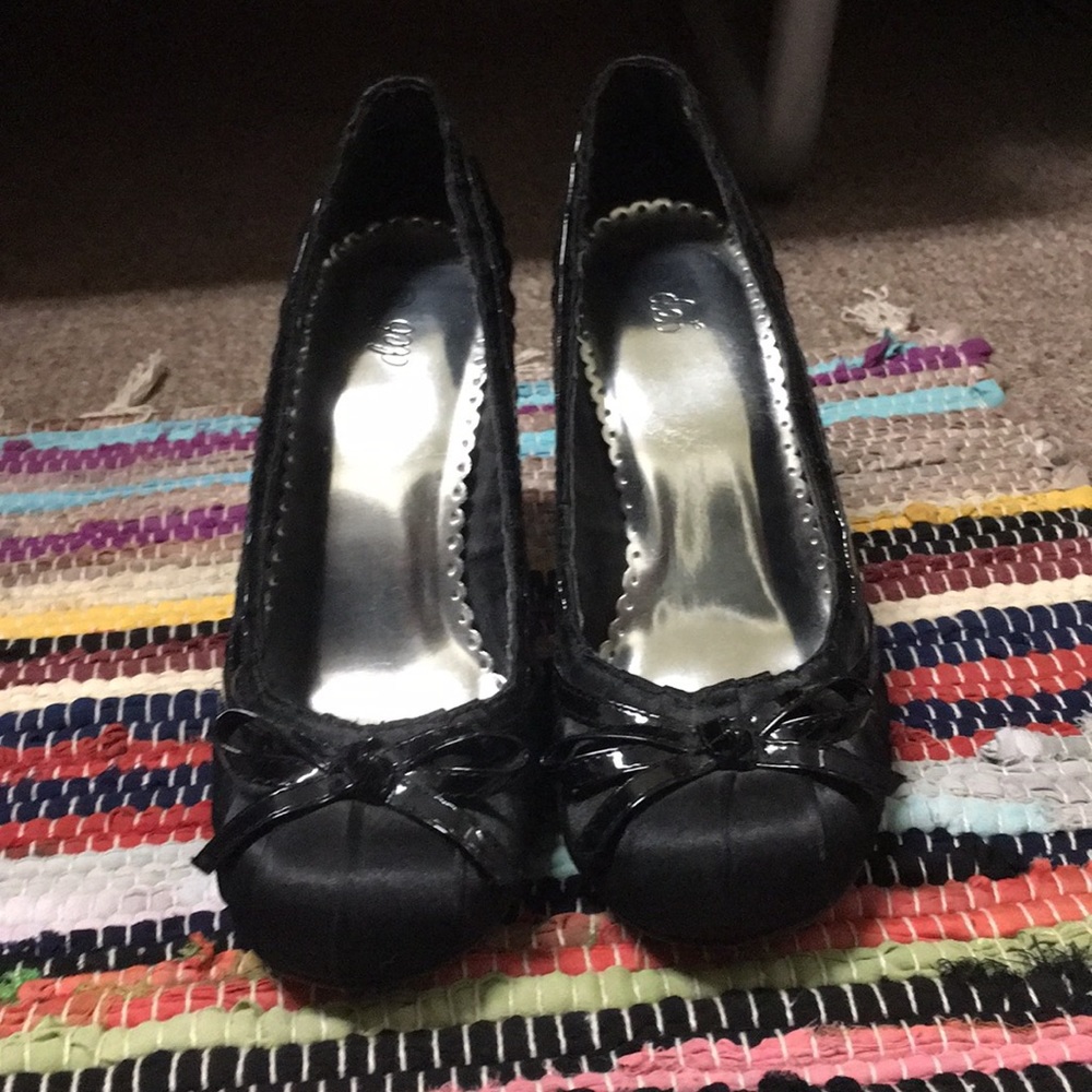 👠✨Black Satin Heels from DEB✨ 👠