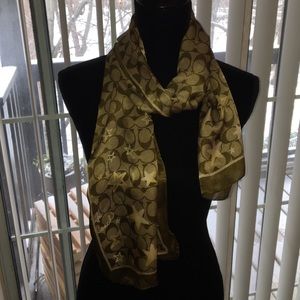 Authentic Coach Scarf