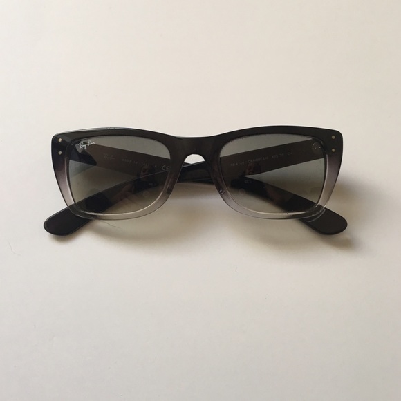 Ray Ban Caribbean Brown Sunglasses with Case
