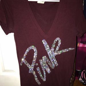 VS PINK BLING TEE