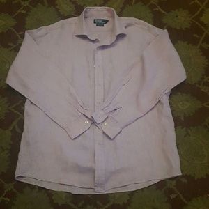Polo long sleeve dress shirt size XL.