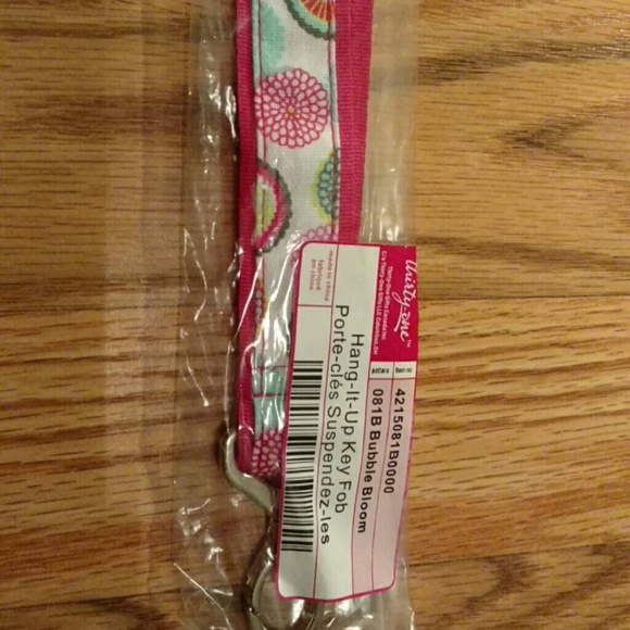 Thirty-One bubble bloom hang it up key fob