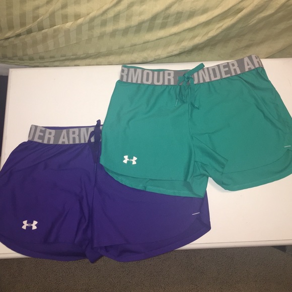Under armour workout short set of 2