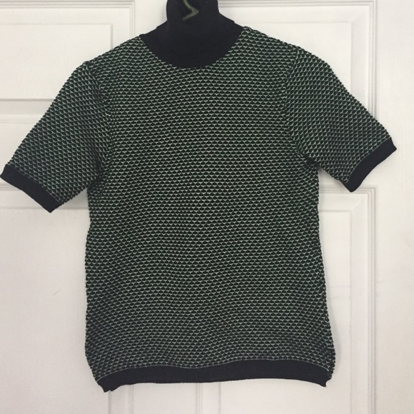 Zara Knit Short Sleeve Sweater
