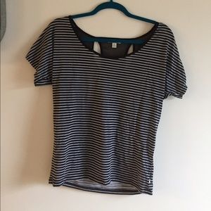 American eagle striped tee