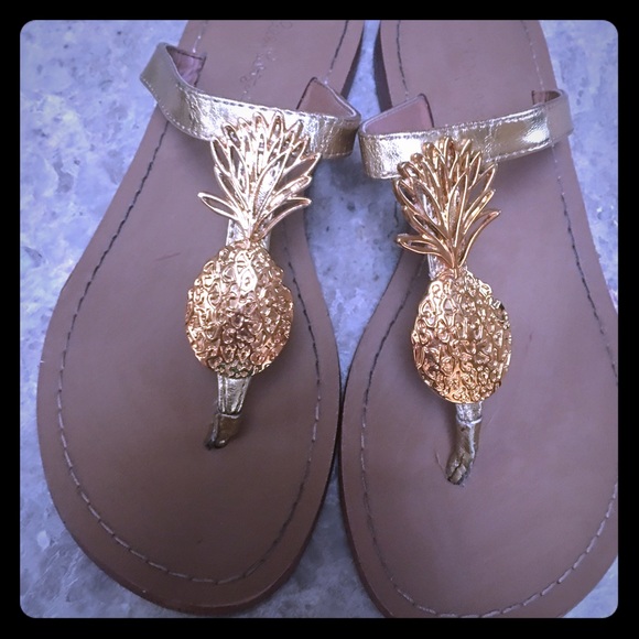 Lilly for Target Pineapple Sandals