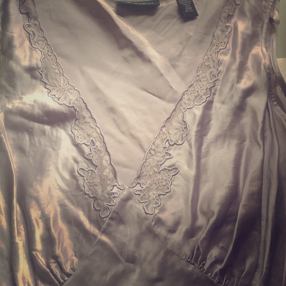 Satin tank top