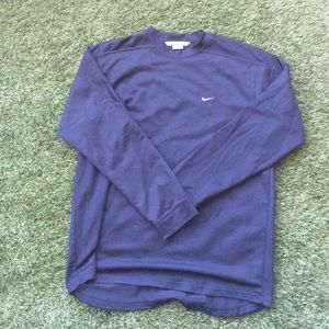 Lightweight pull over long sleeve shirt.