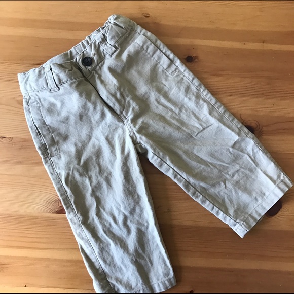 [Gymboree] Boys Khaki Linen Pants