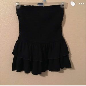 Hollister Blue Halter Pelpum Top