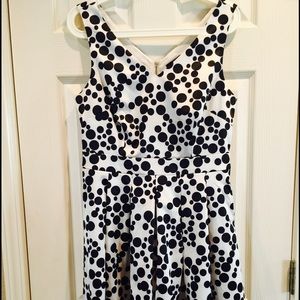 Limited Size 6 polka dot A line dress