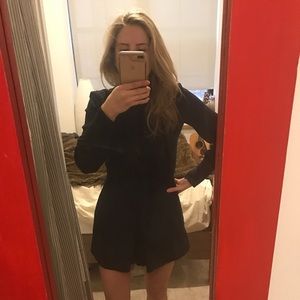 Navy blue ZARA romper