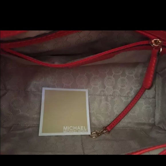 MK Michael Kors Hamilton Satchel Medium (mandarin) - Picture 4 of 4