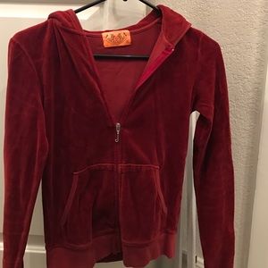 Flash sale ⚡️Juicy couture velvet hoodie