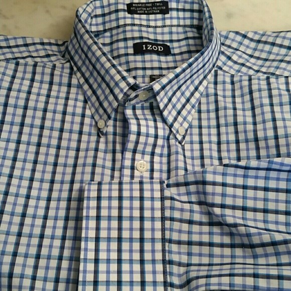 Izod button down dress shirt - Picture 3 of 4