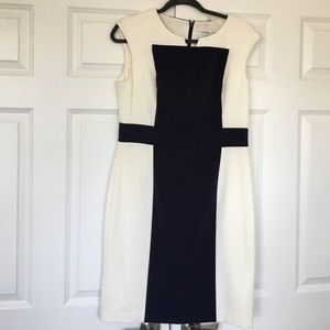 Calvin Klein Geometric Work Dress