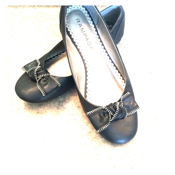 Rampage black flats