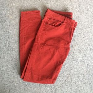 Red / maroon jeans