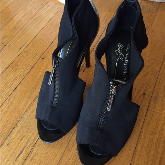 Black Cutout Heels
