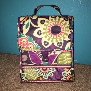 🚫SOLD🚫 Vera Bradley Lunch Sack in Plum Crazy