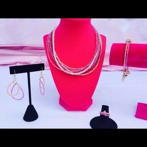 Preppy multi-layer seed beaded EVERYTHING SET!