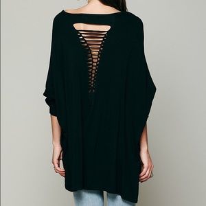 Free People Axel Capelet Boxy Long Sleeve Top